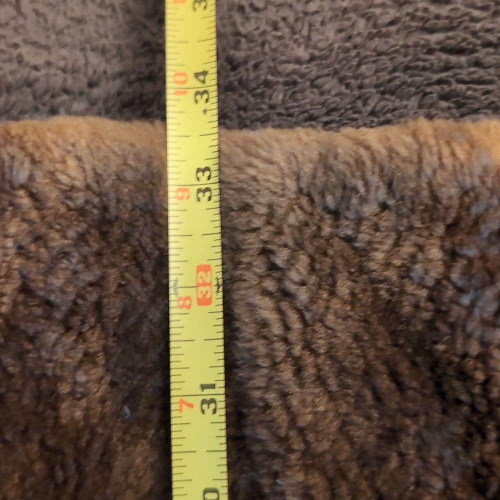 Women's Brown Real Fur Coat - Picture 10 of 14